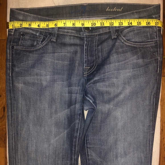 7 For All Mankind Vintage Bootcut Jeans - Picture 2 of 8